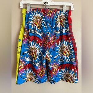 Society boys Vibrant Popcorn Graphic Shorts
